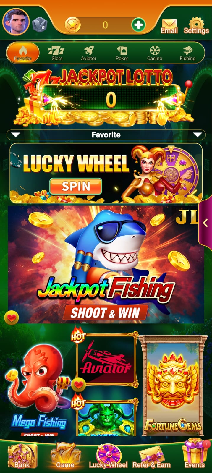 WOHO Game latest version mobile app interface